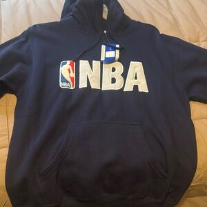 NBA Dark Blue Hoodie with Logo